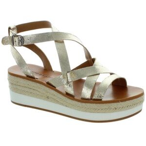 Lucky Brand Women’s Jenepper Espadrille Wedge Sandals Size  7 1/2
